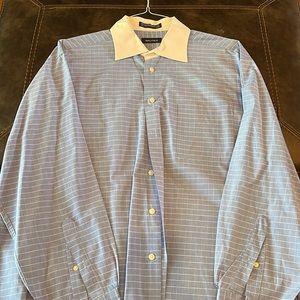 Nautica Dress Shirt LS Like New 17 1/2 34/35